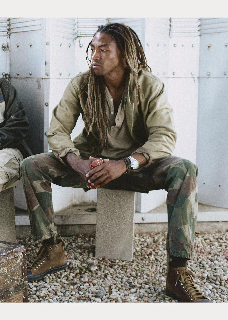 Camo Poplin Cargo Field Pant 7