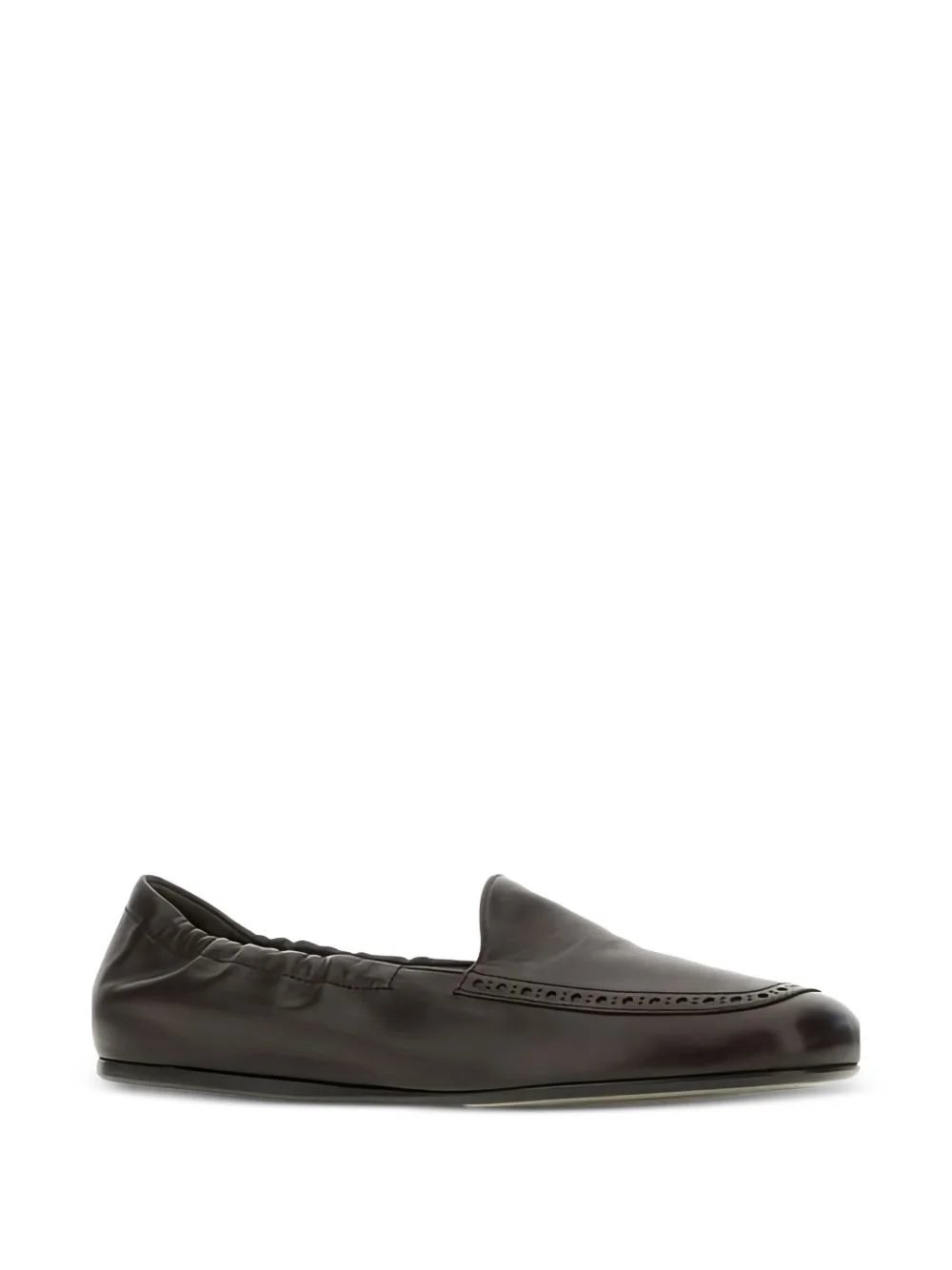 ebony penny loafers - 1