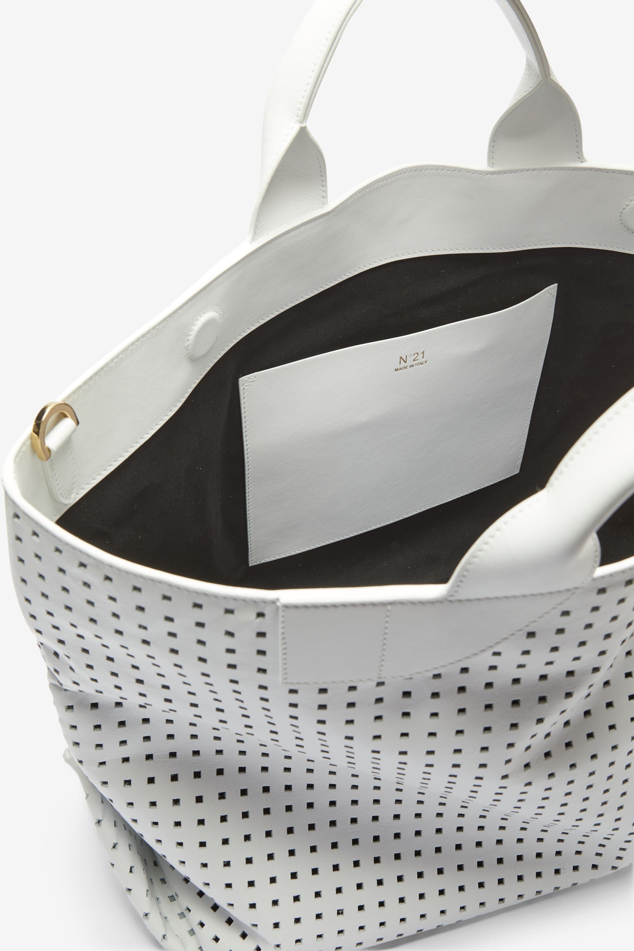 LARGE LEATHER SHOPPER - 4