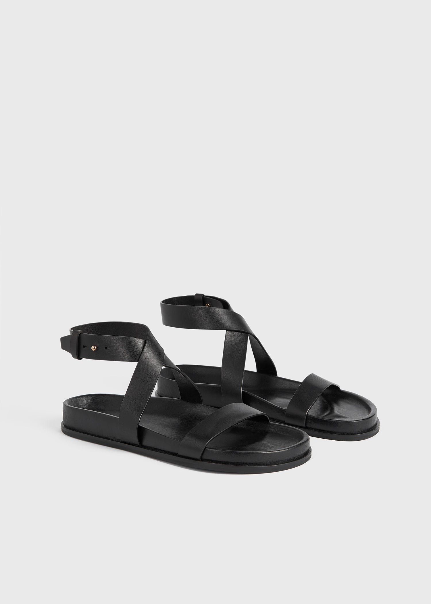 The Leather Chunky Sandal black - 5