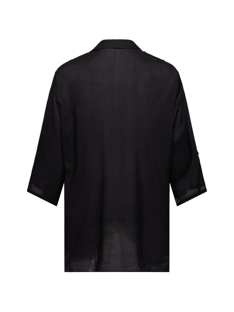 Yohji Yamamoto panelled shirt outlook