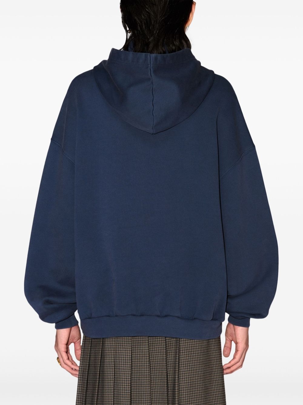 logo-patch hoodie - 4