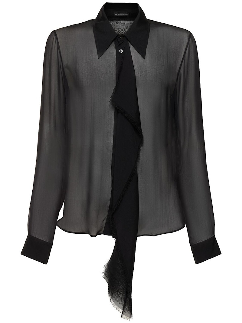 Bjarn silk sheer shirt - 1