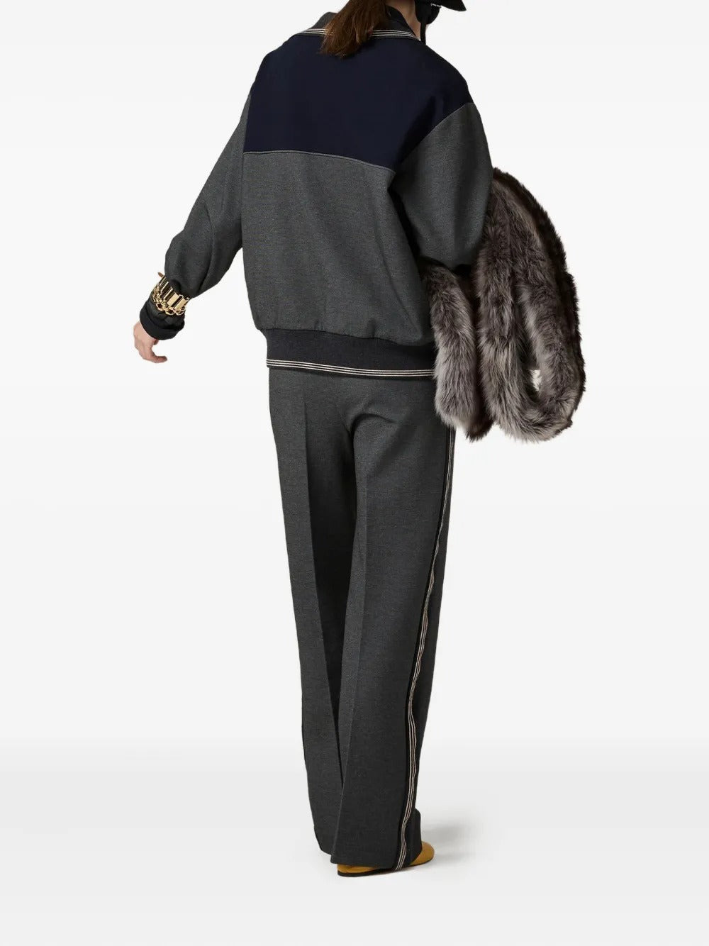 MIU MIU - Women Zipper Sweatshirt - 2