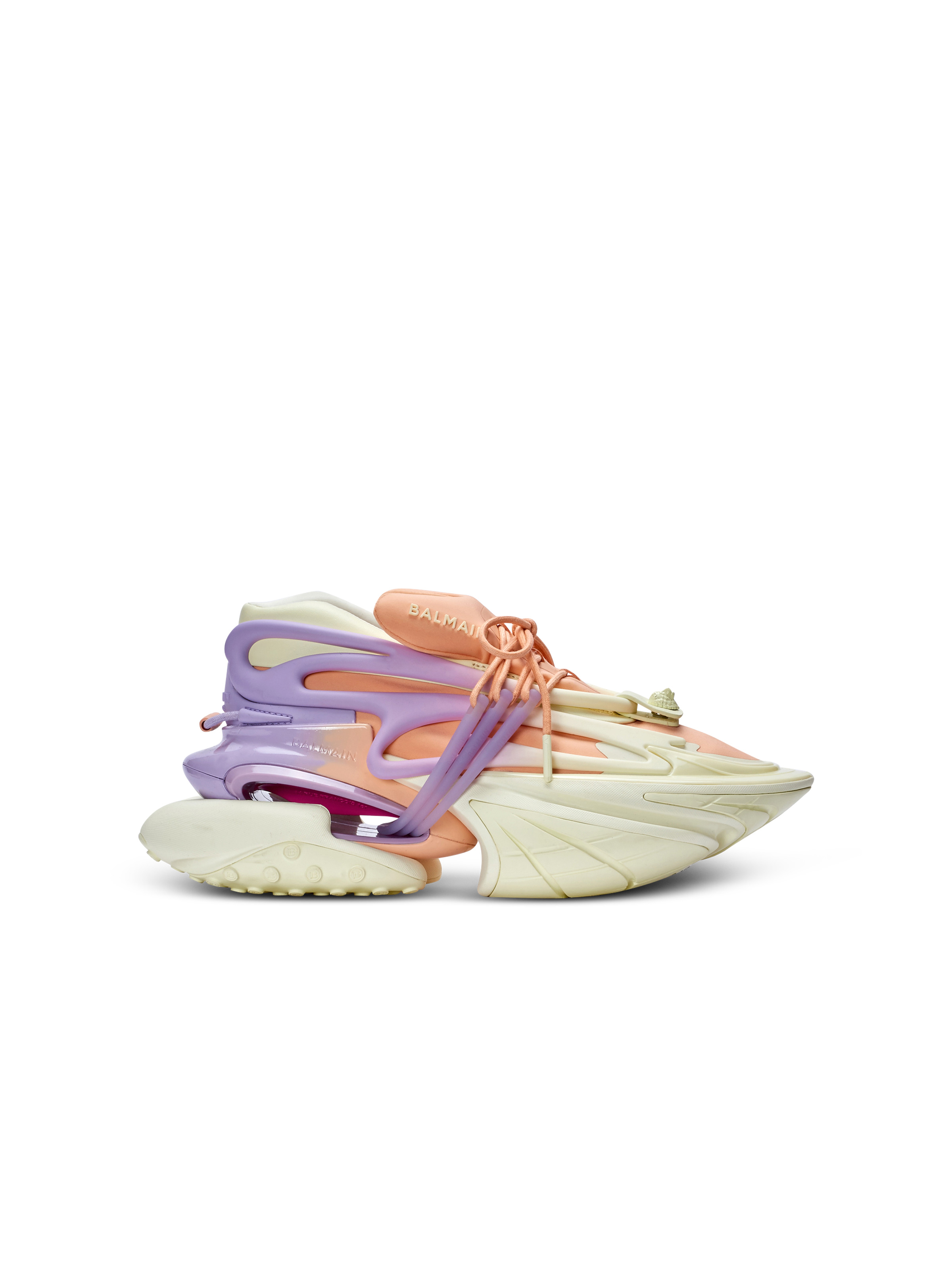 Unicorn low-top trainers in neoprene and calfskin - 1