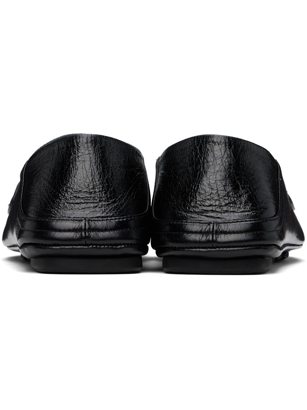 Black Calfskin Loafers - 2