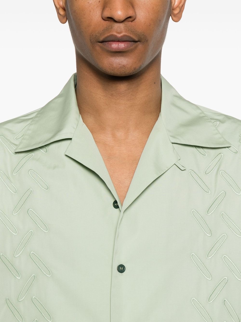 confetto-embroidered shirt - 5
