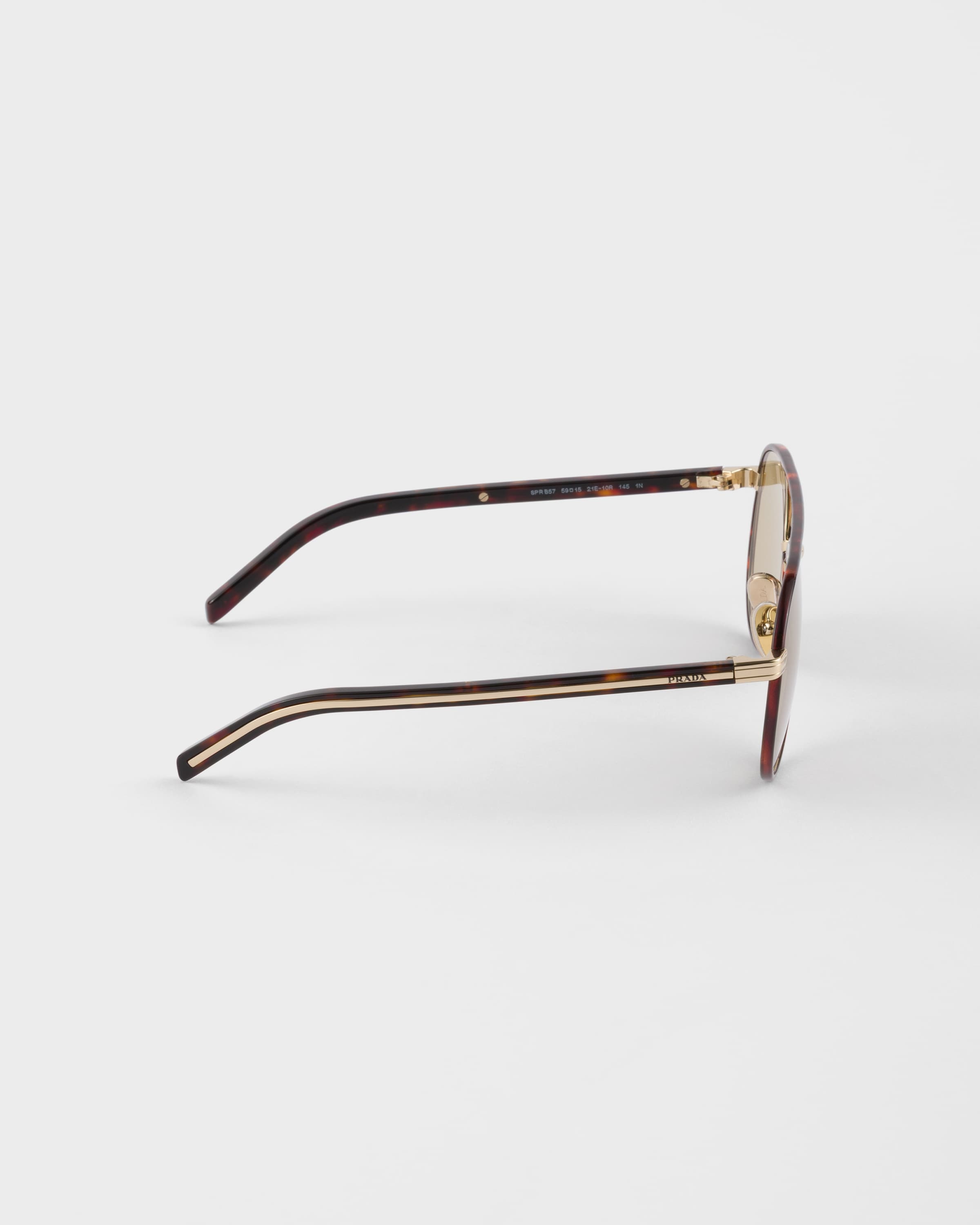 Prada sunglasses with the iconic metal plaque - 4