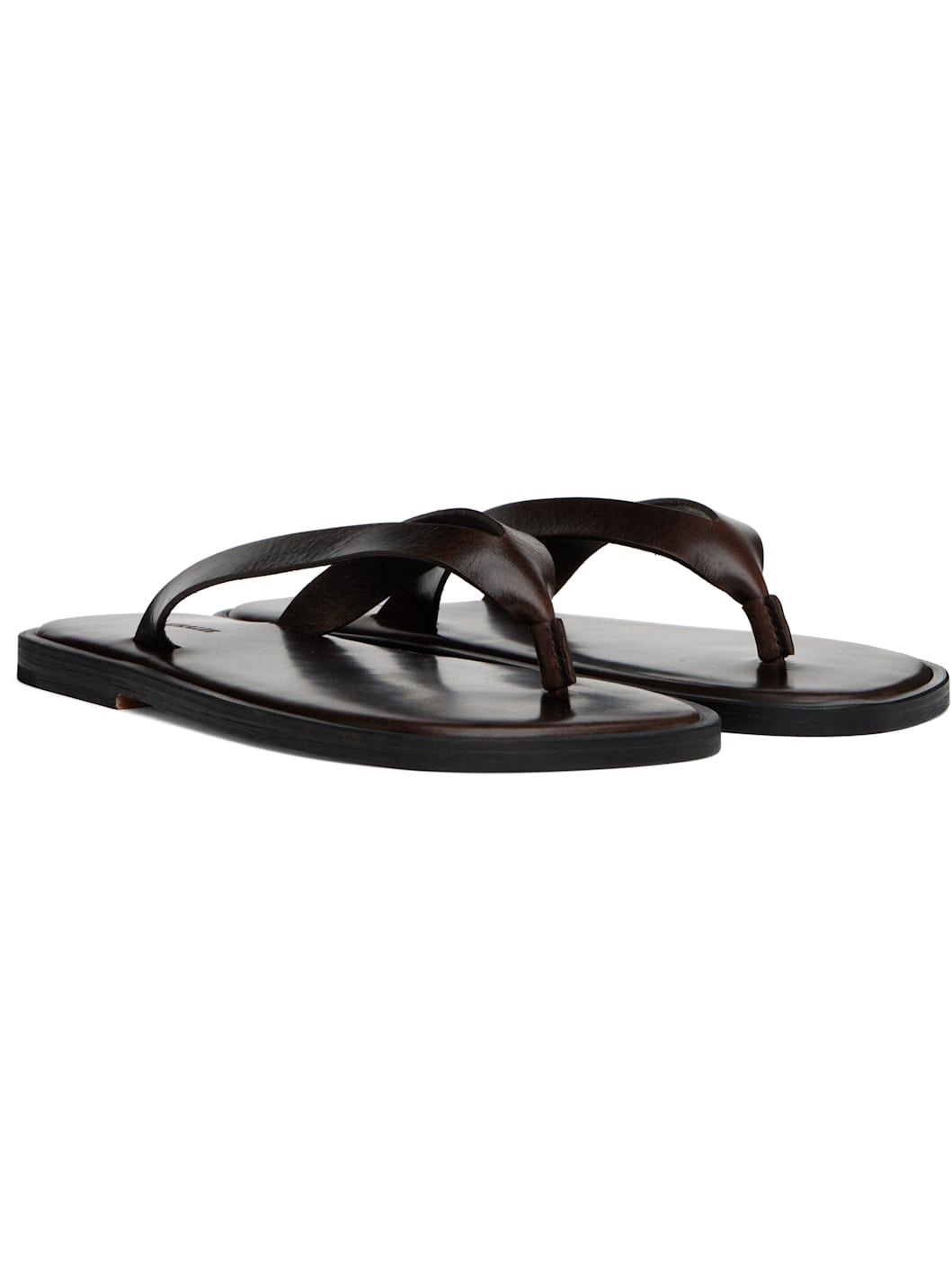 靴 AURALEE leather tong sandal LEATHER TONG SANDALS - AURALEE Official Website