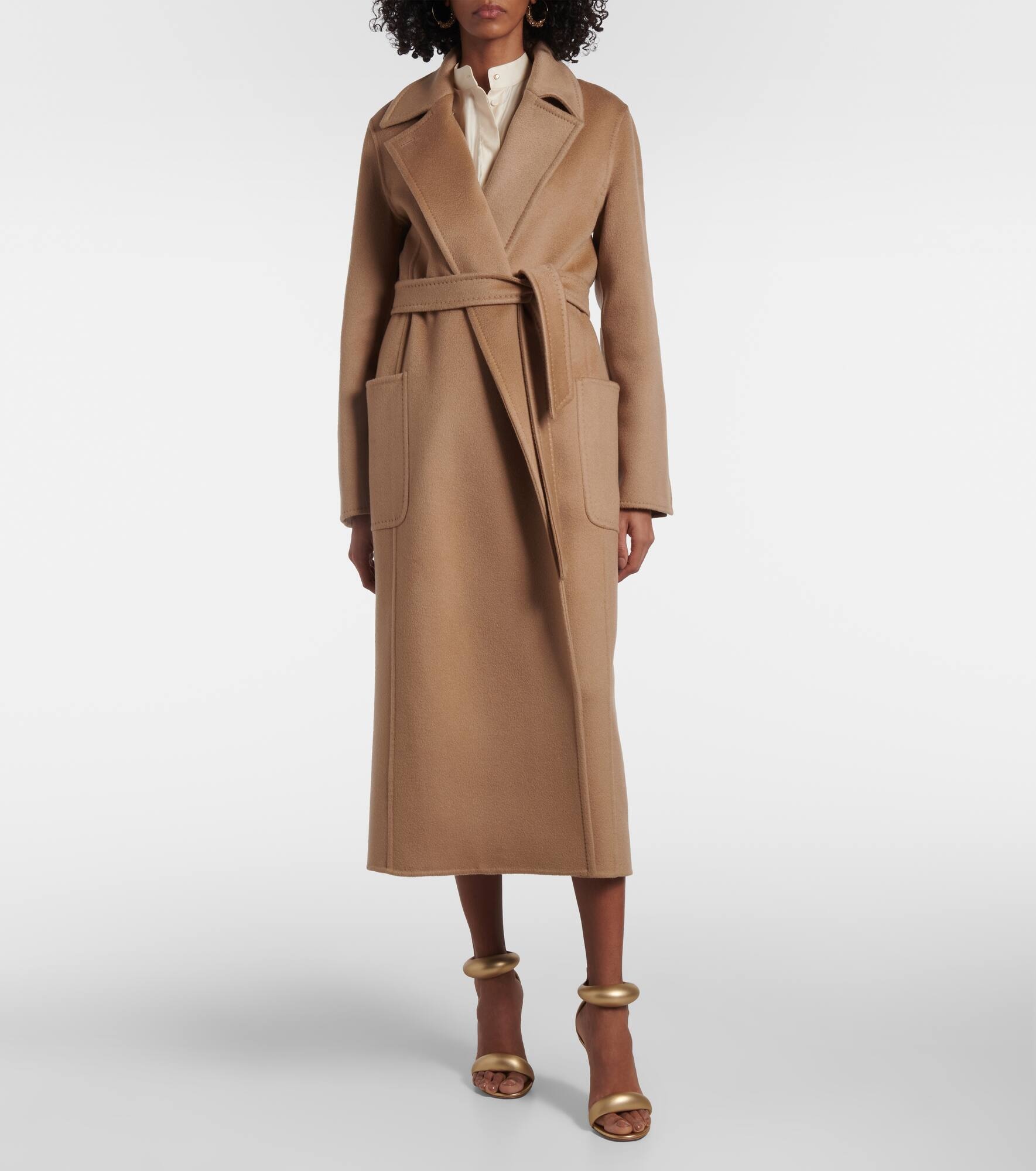 Cashmere wrap coat - 7