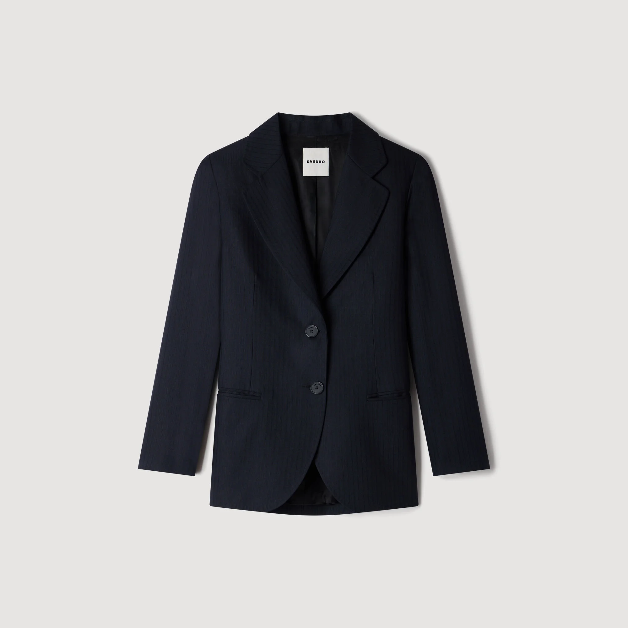 STRIPED SUIT JACKET - 1