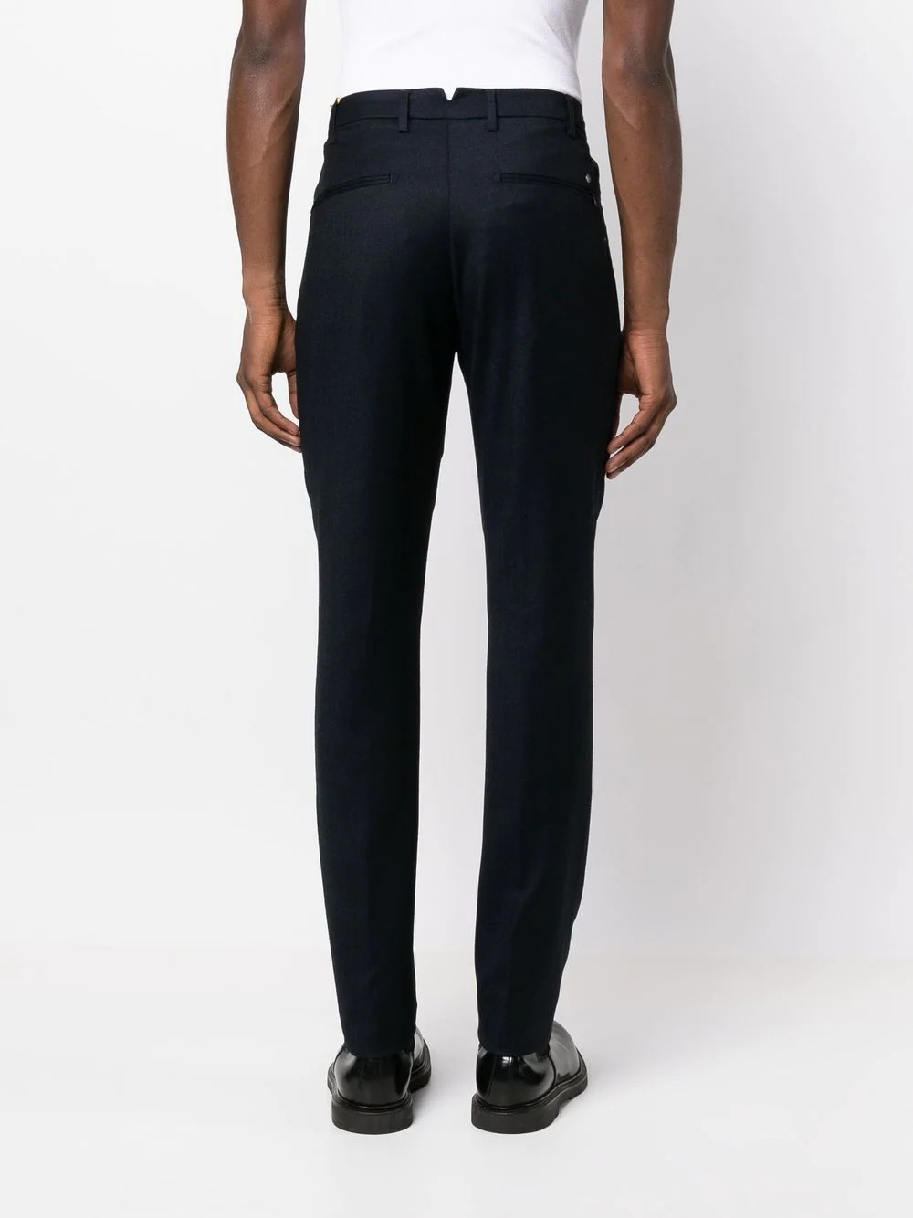 slim-fit tailored trousers - 4