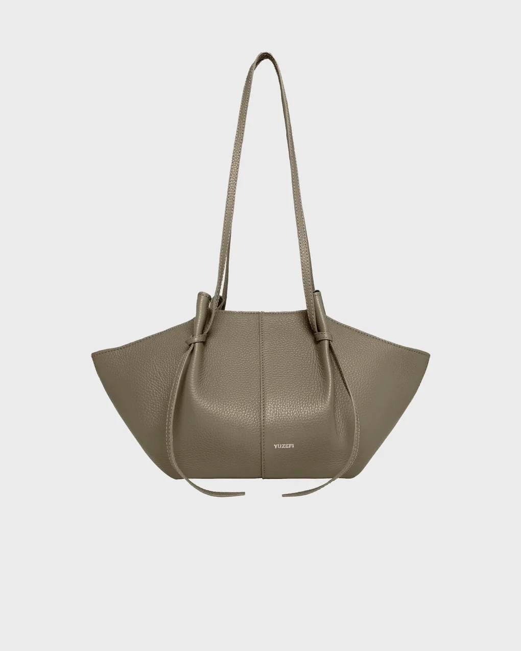 Bag Mochi Pebble Grain Leather Taupe ONESIZE - 1
