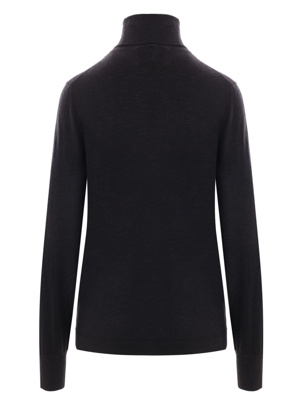roll neck knit t-shirt - 2