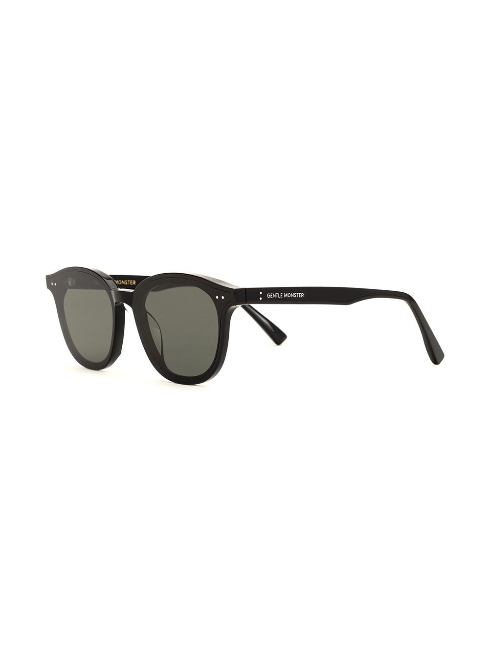 Lang 01round-frame sunglasses - 2