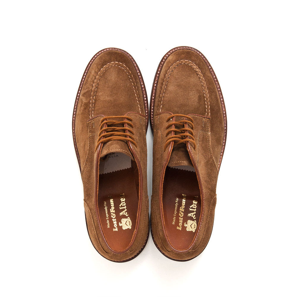 Mocc Toe Blucher Snuff Suede - 4