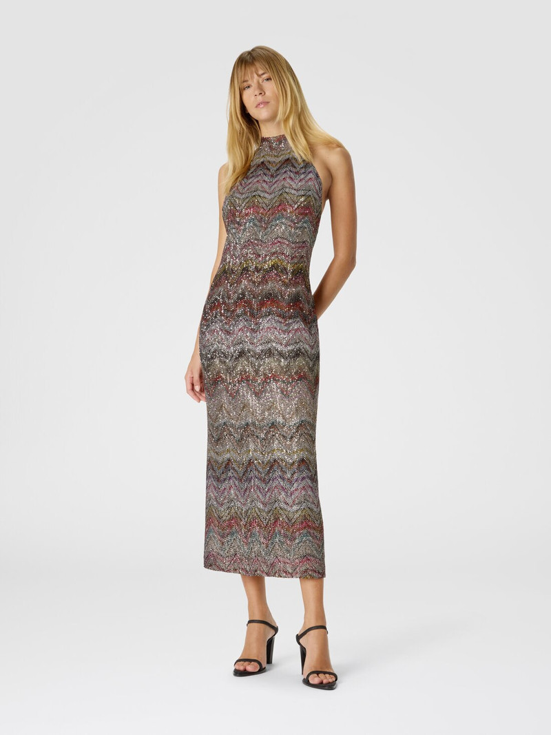 Missoni Midi Dress with Halter Neck outlook