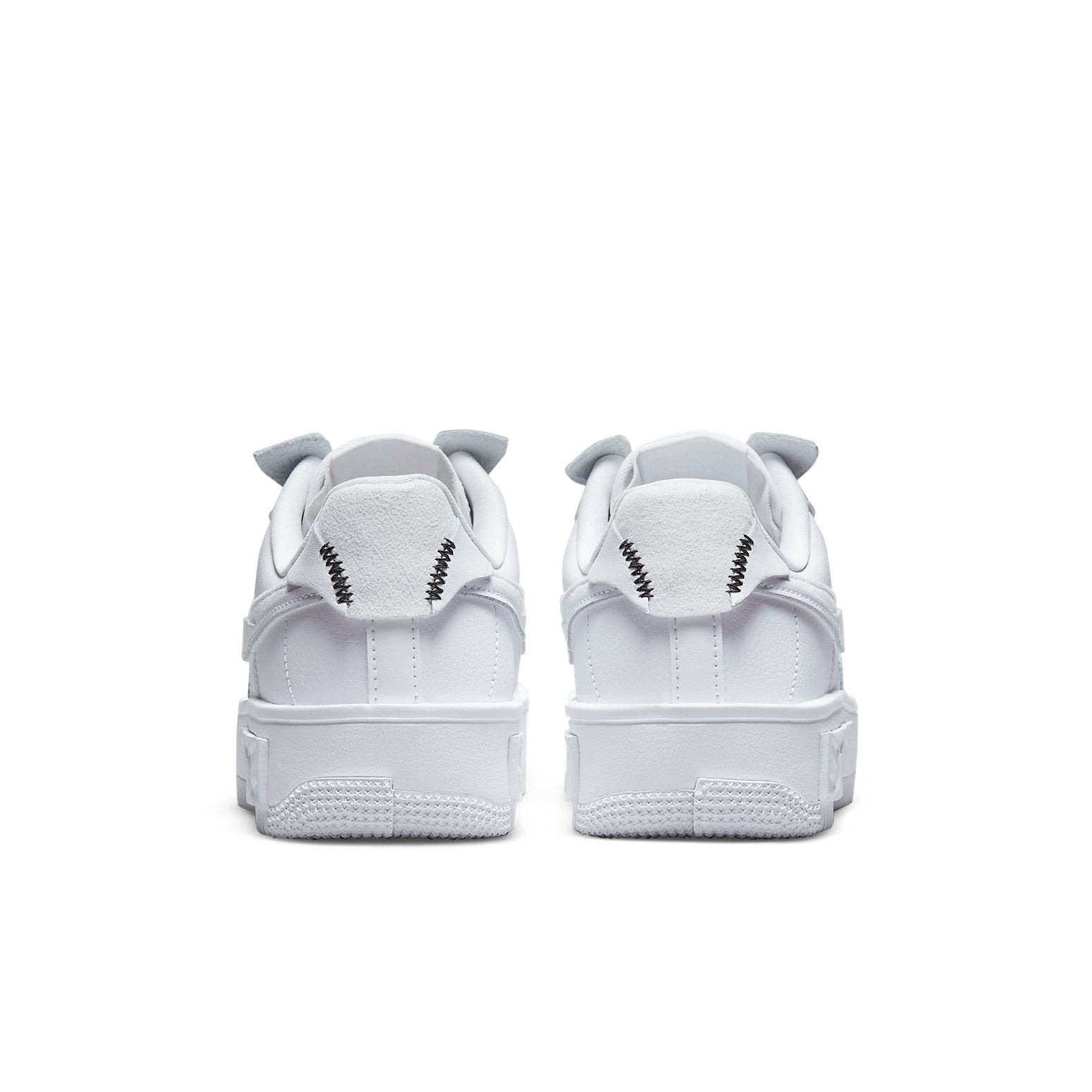 (WMNS) Nike Air Force 1 Fontanka 'Triple White Multi Color Swoosh' DH1290-100 - 5