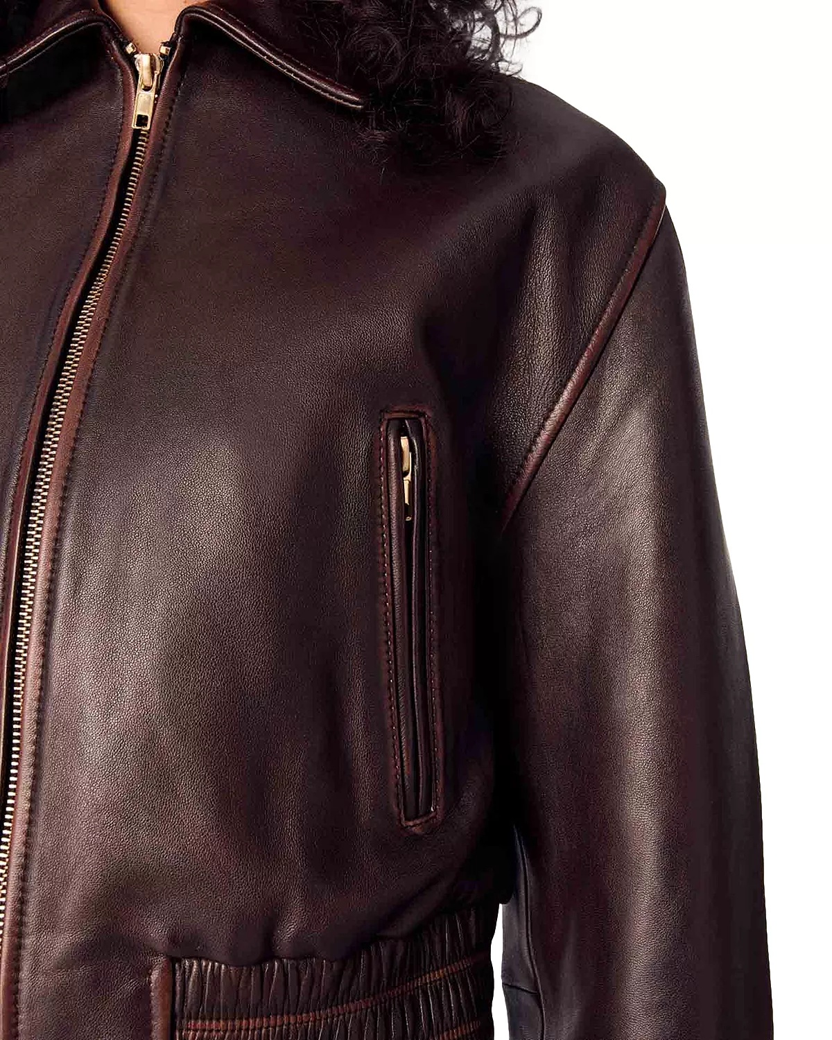 Vintage Leather Jacket - 5