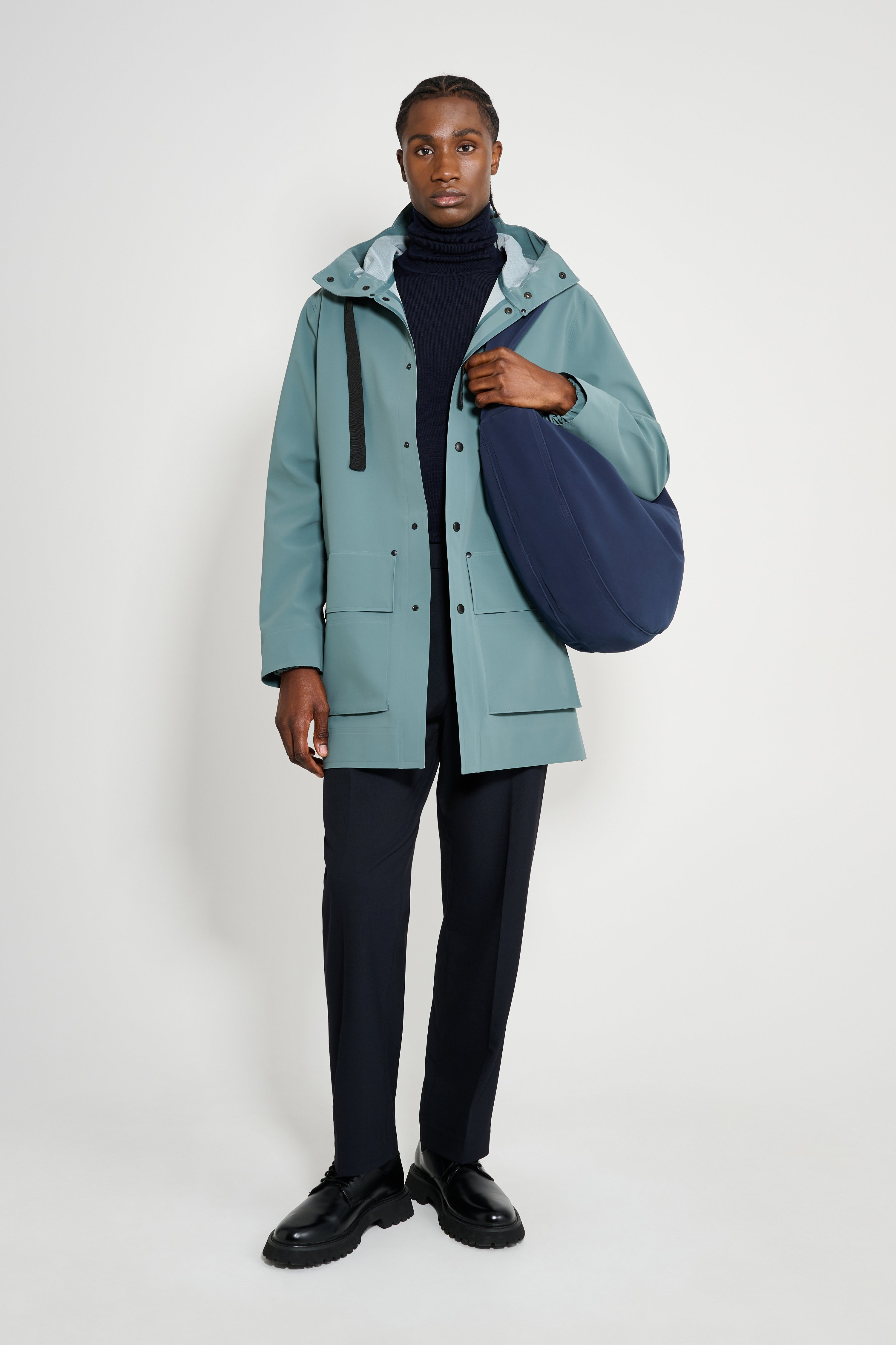 Stockholm 15 Raincoat Moon Rock - 3