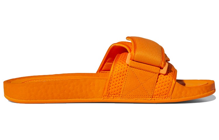 adidas x Pharrell Boost Slides 'Bright Orange' FV7261 - 2