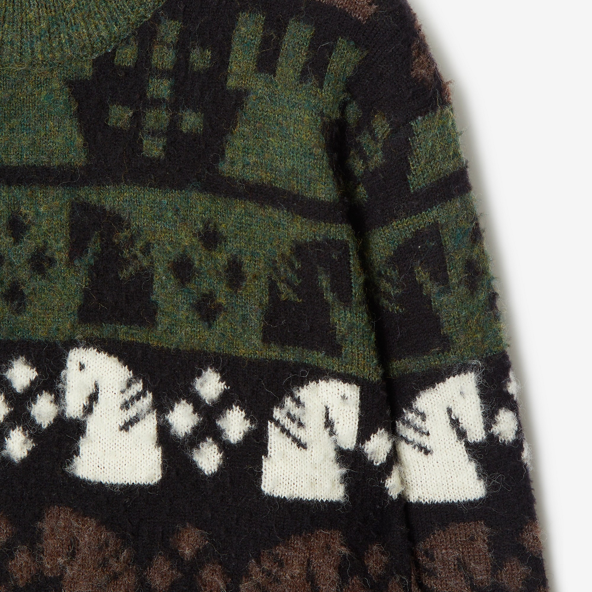 Chess Wool Blend Sweater - 6