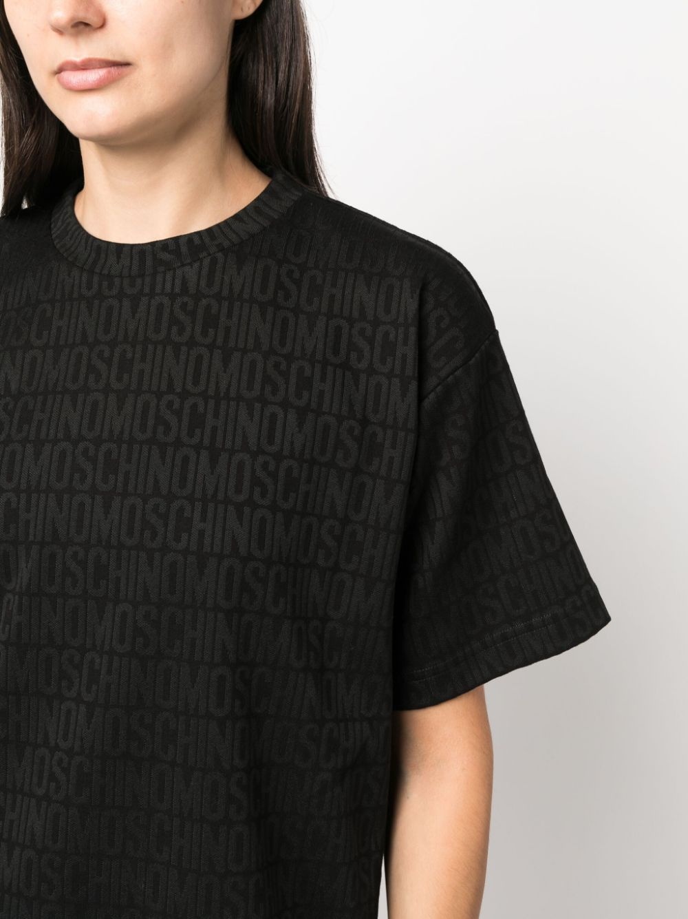 monogram-jacquard T-shirt - 5