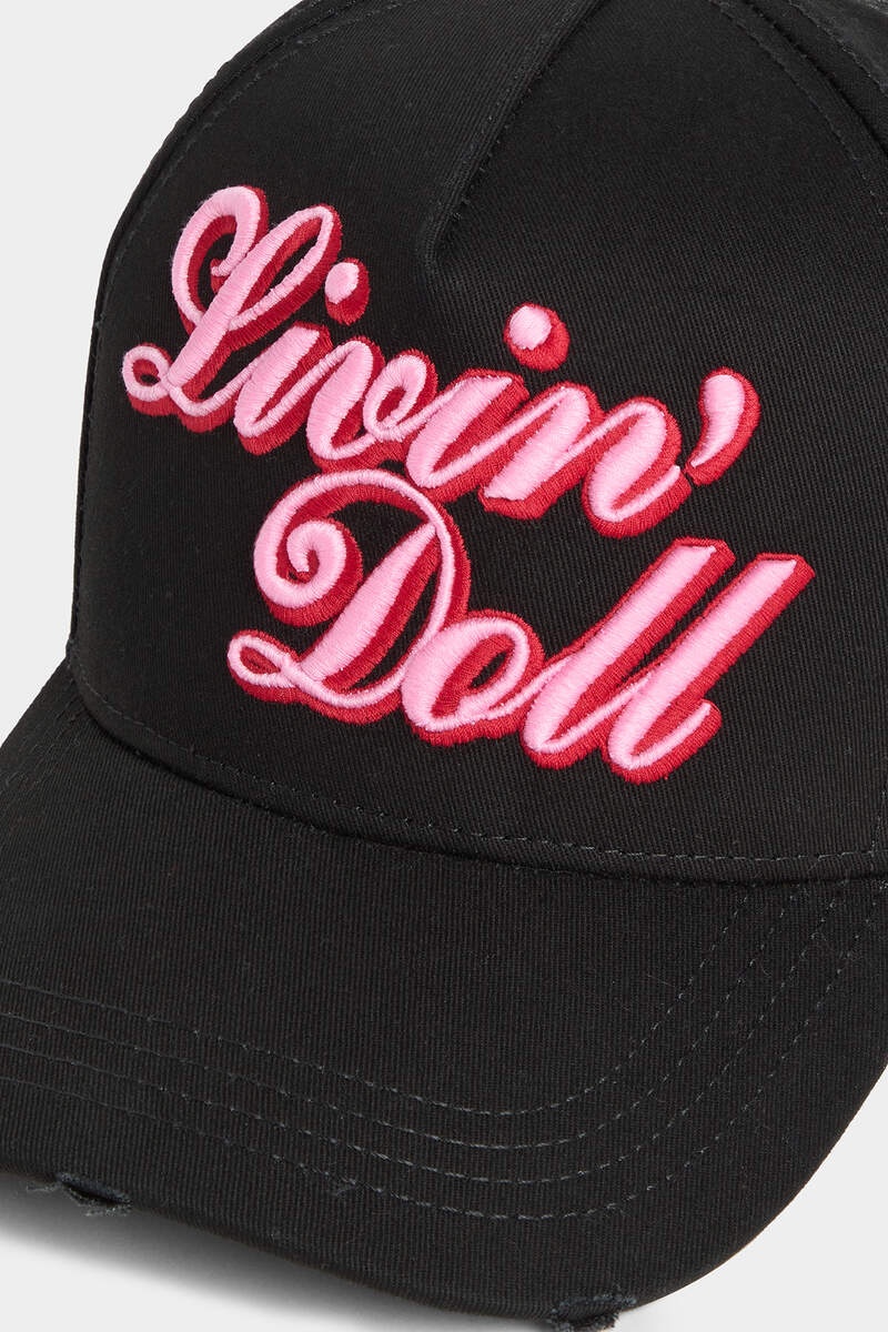 EMBROIDERED BASEBALL CAP - 5
