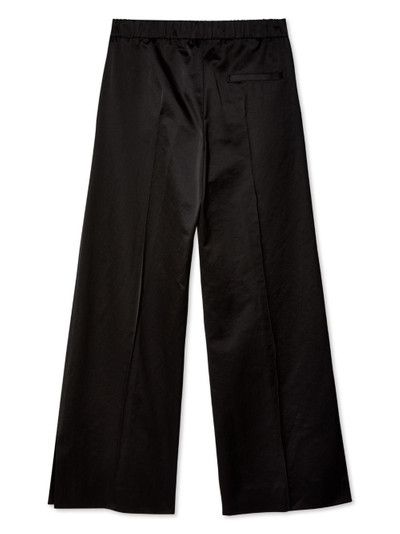 Jil Sander pressed-crease cotton trousers outlook