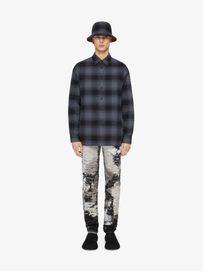 Givenchy SLIM-FIT JEANS IN PAINTED DESTROYED DENIM outlook