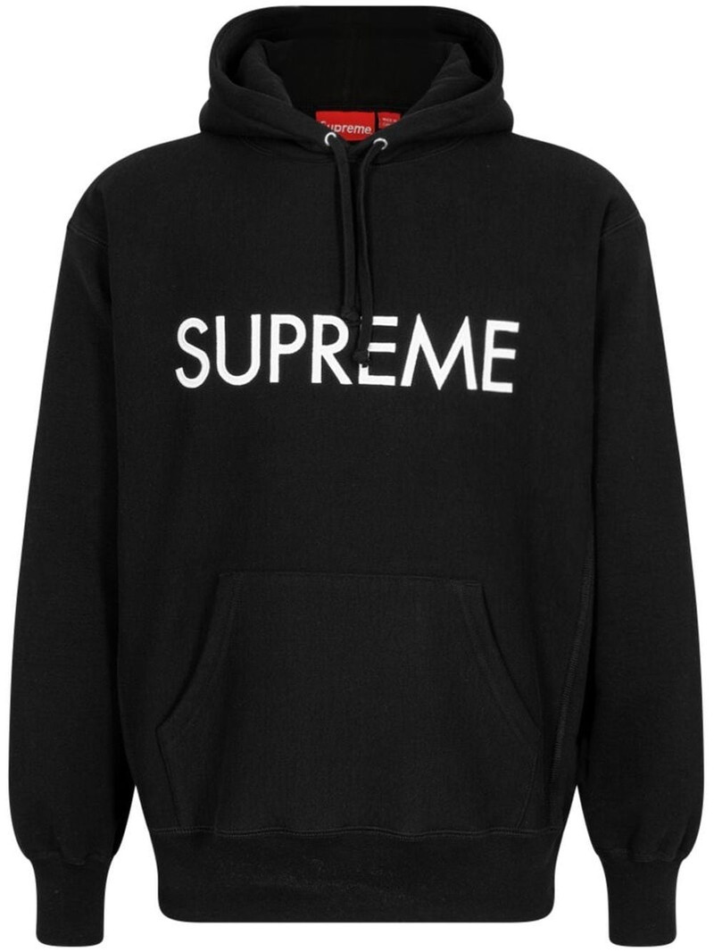 Capital logo-print hoodie 1