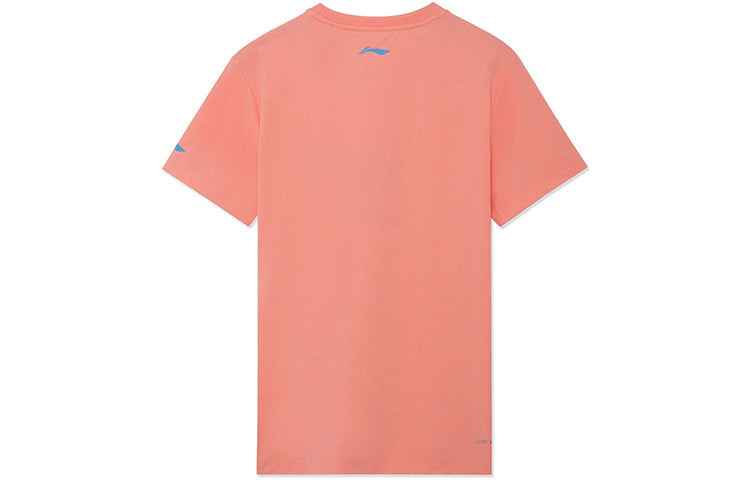 Li-Ning x Ding-Ning Table Tennis Tee 'Fluorescence Orange' AHSS447-1 - 2