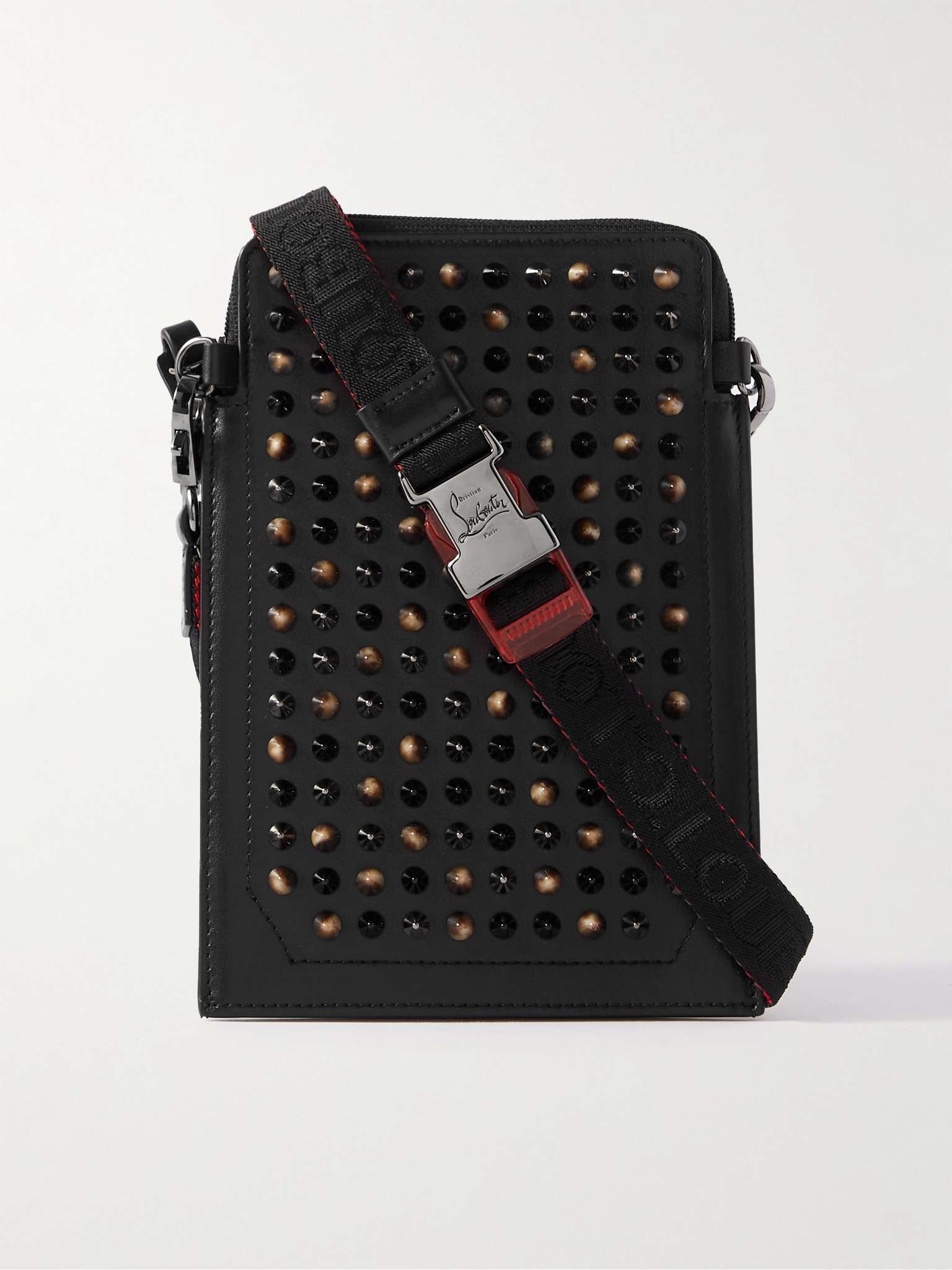 Spiked Leather Pouch - 1