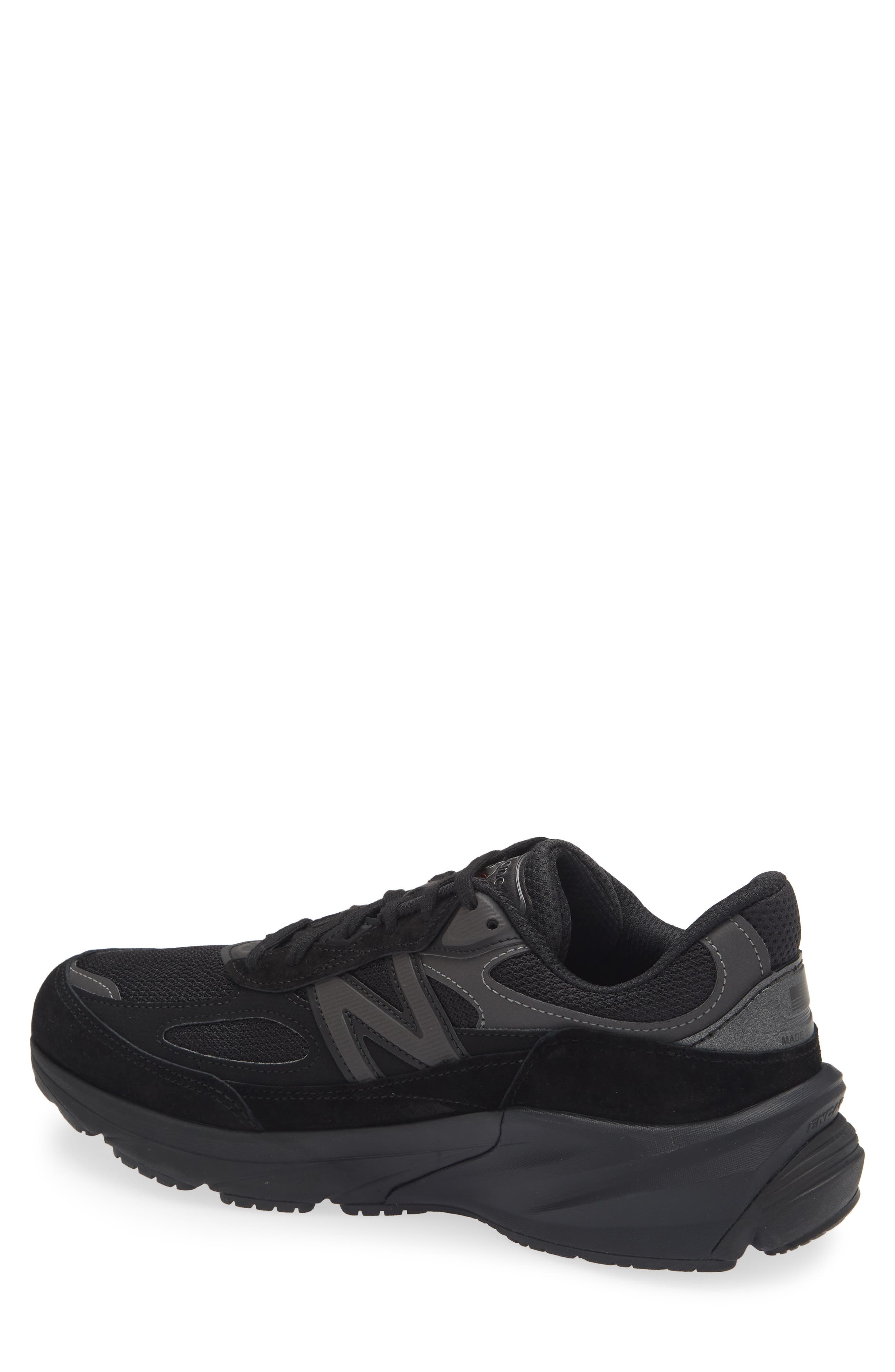 New Balance Gender Inclusive Made in USA 990 v6 Sneaker in Black/Black at Nordstrom - 2