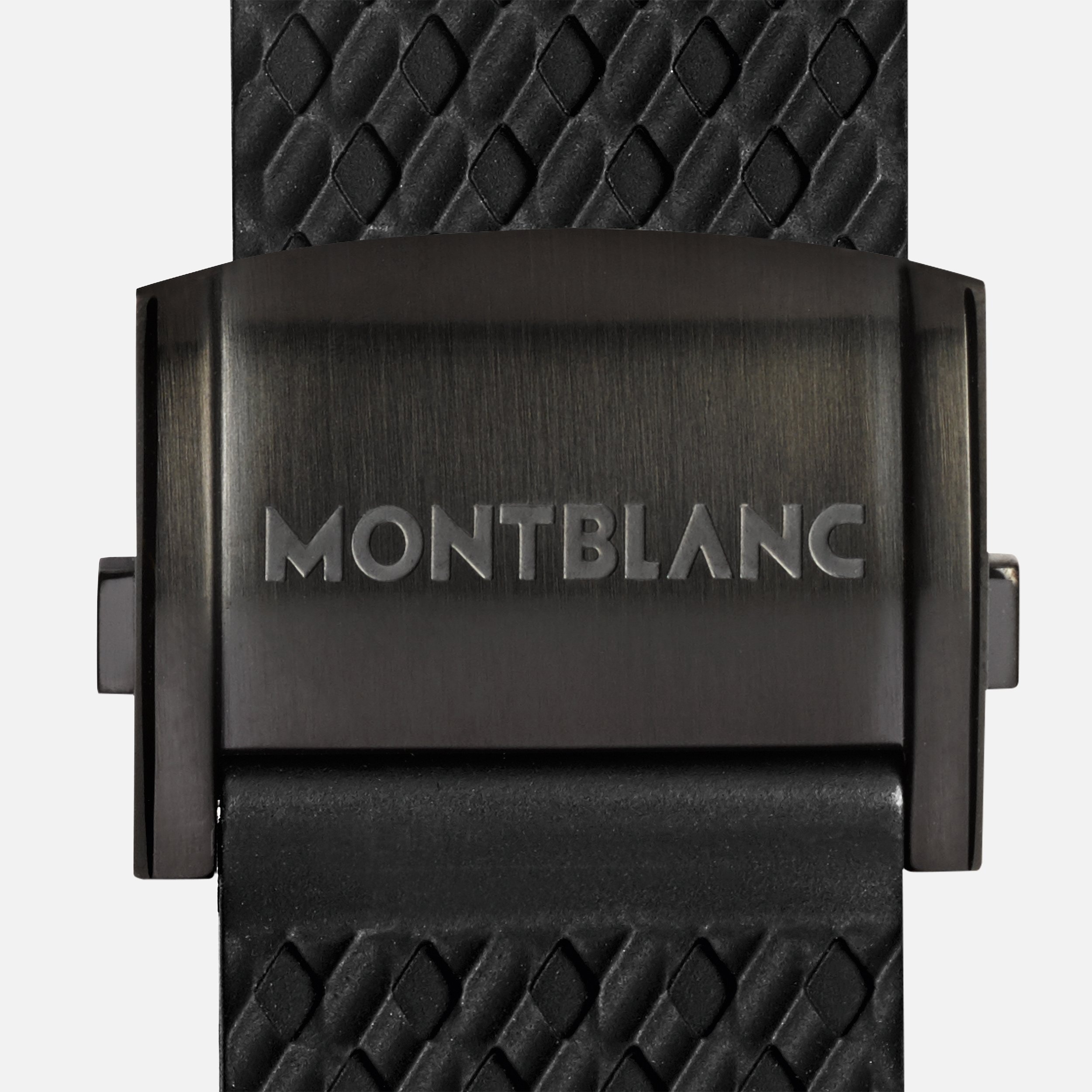 Black Rubber Sport Strap - 2