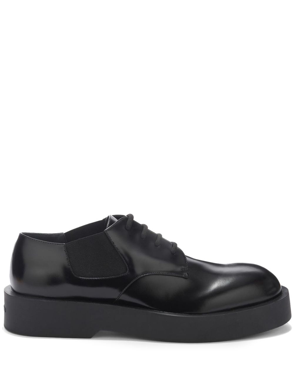 chunky-sole leather Derby shoes - 1