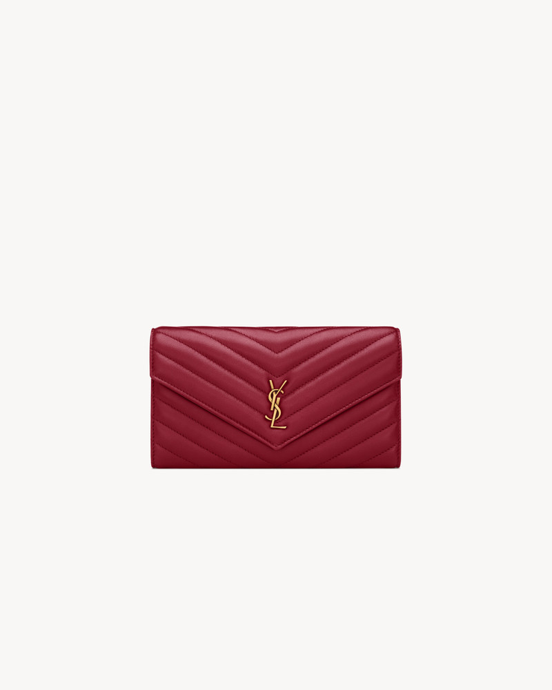CASSANDRE LARGE FLAP WALLET IN LAMBSKIN 1