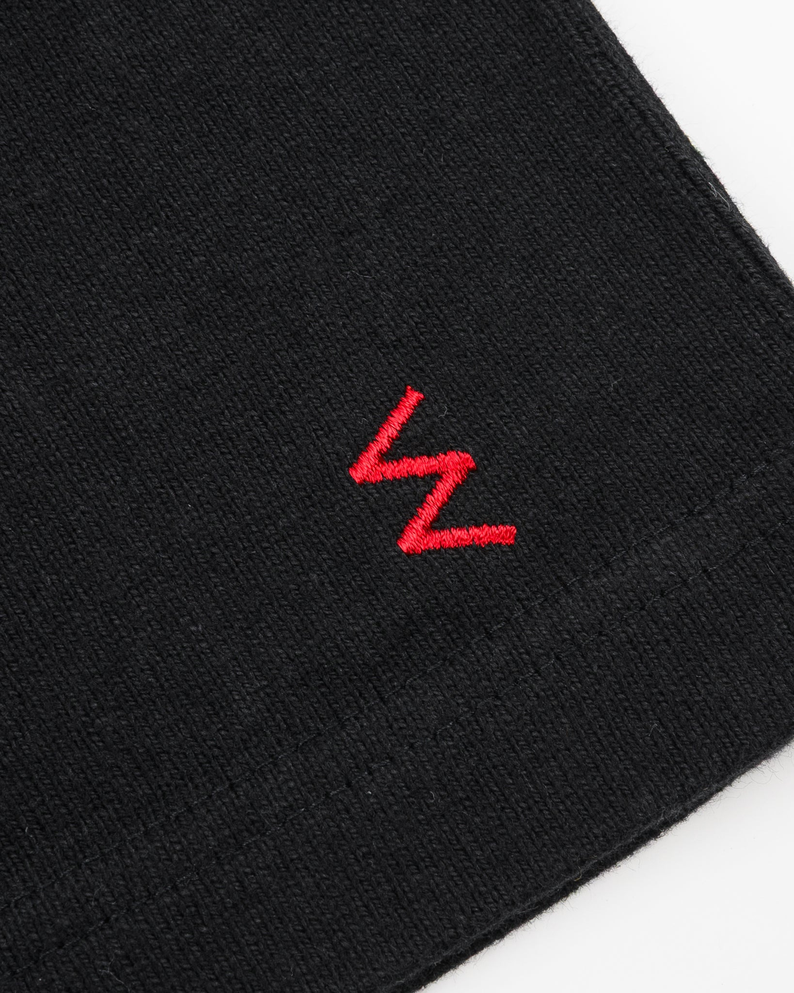 IHT-1600-BLK 11oz Cotton Knit Crew Neck T-Shirt - Black - 8