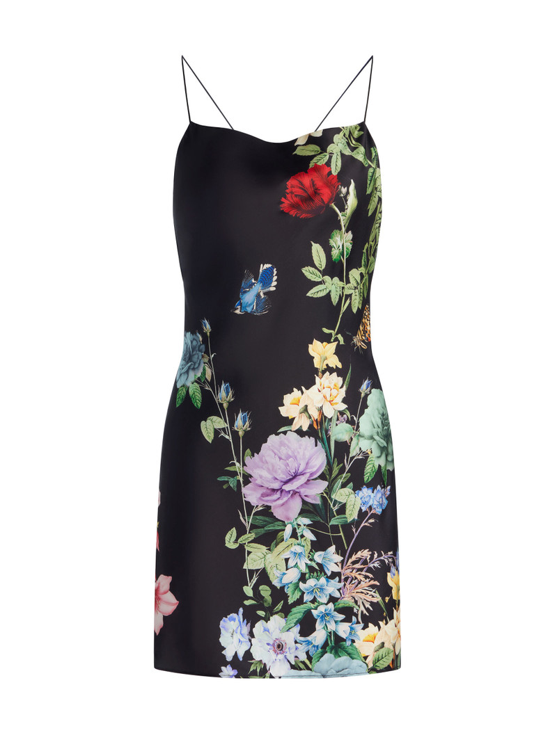HARMONY COWL BACK SLIP DRESS - 1