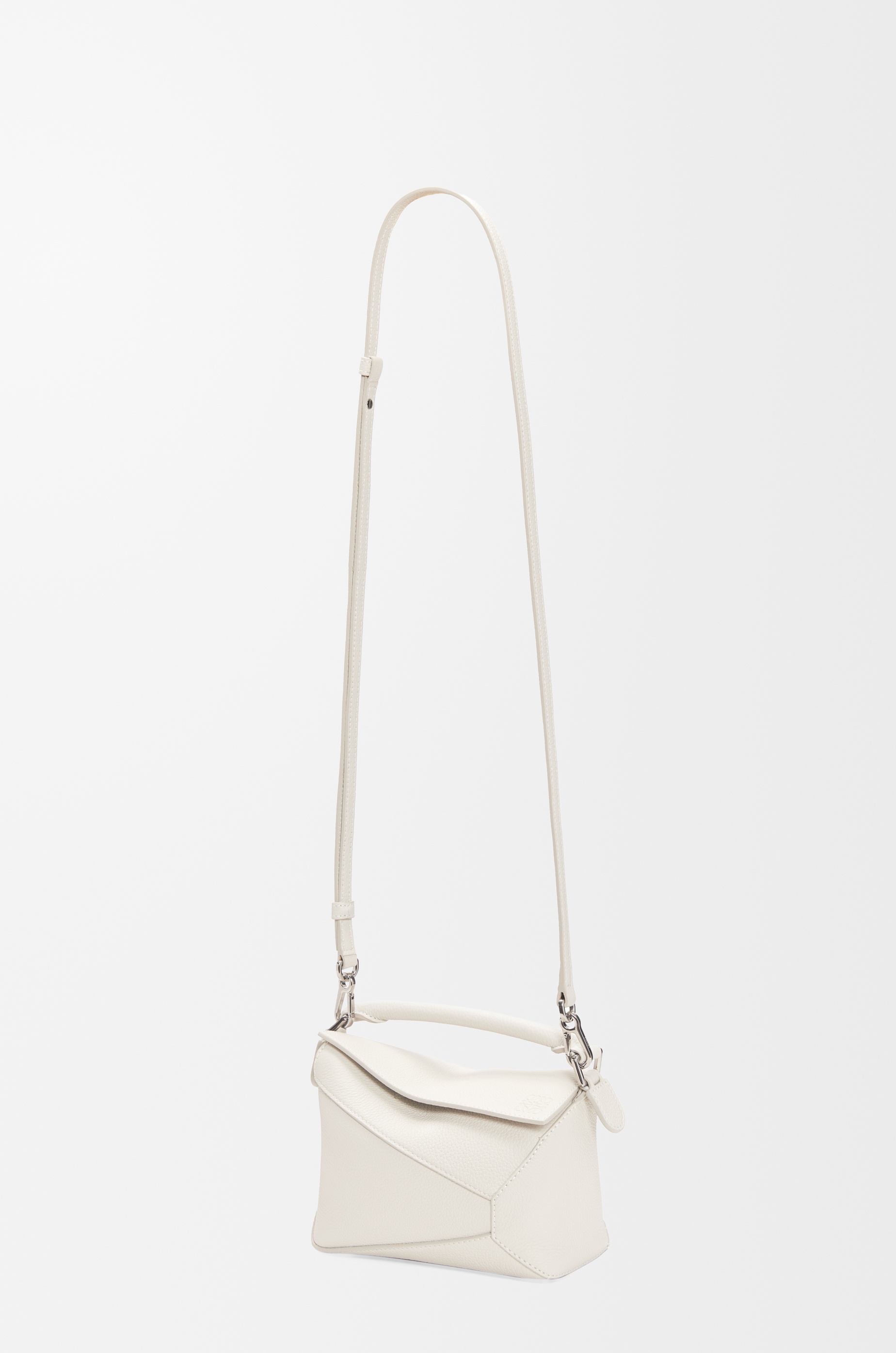 Mini Puzzle bag in soft grained calfskin - 7