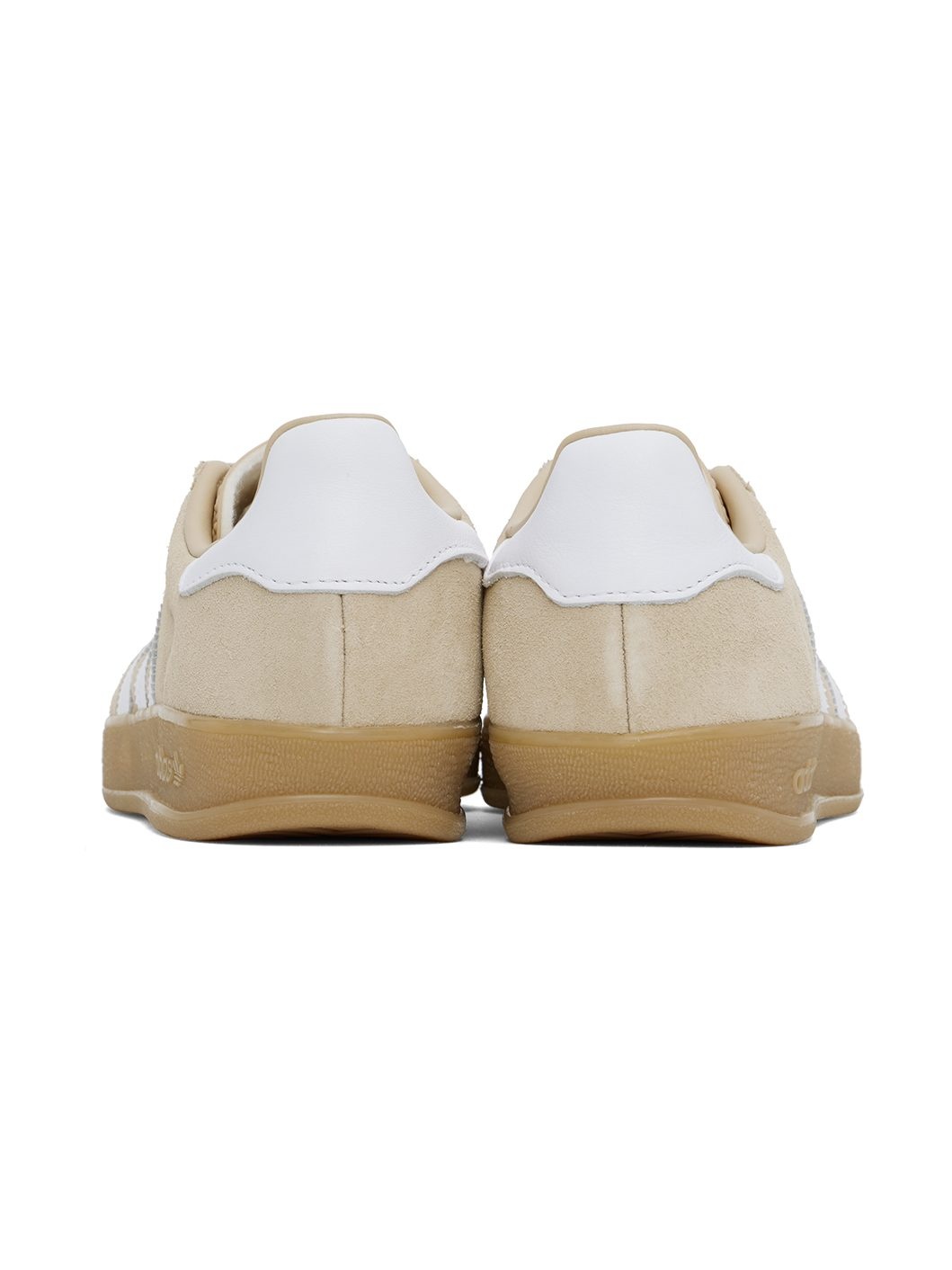 Beige Gazelle Indoor Sneakers - 2