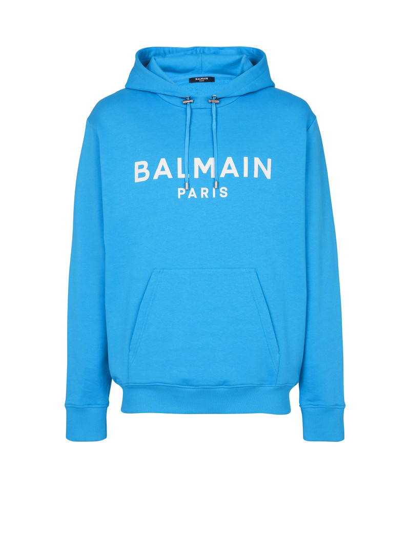 Printed Balmain Paris hoodie 1