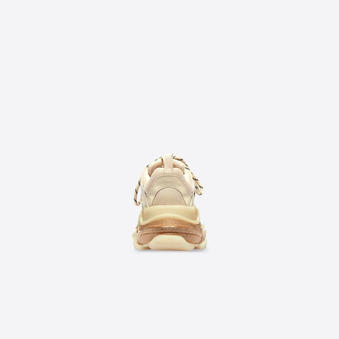 Women's Triple S Clear Sole Sneaker in Beige - 2