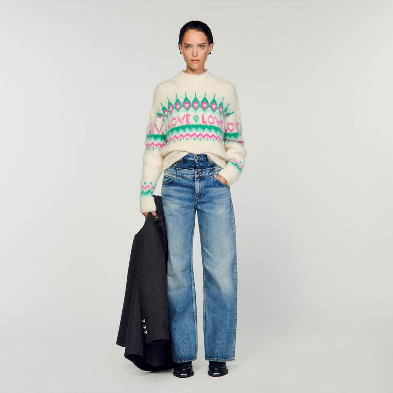 Sandro LOVE KNIT SWEATER outlook