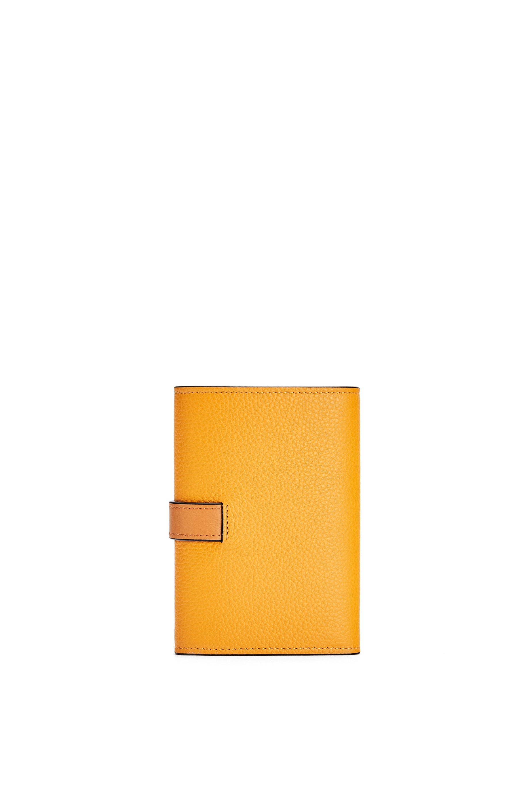 Small vertical wallet in soft grained calfskin - 3