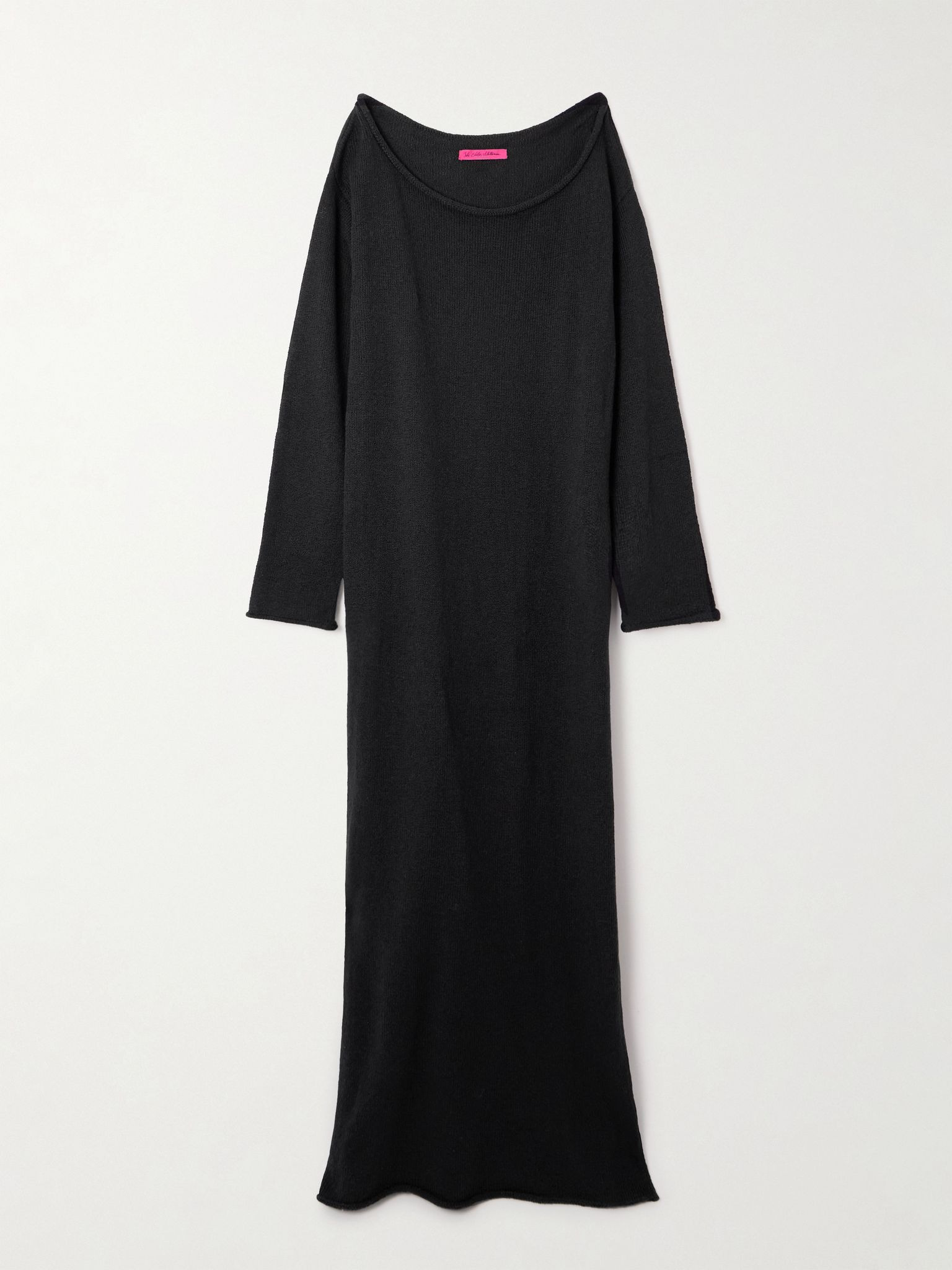 Nora Lite cotton maxi dress Black - 1