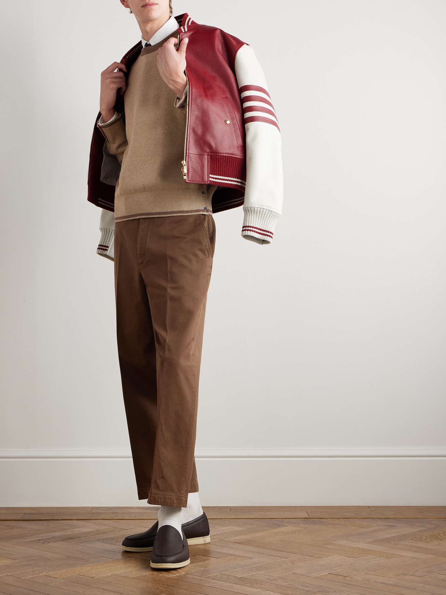 Utility Tapered Garment-Dyed Cotton-Twill Trousers - 2