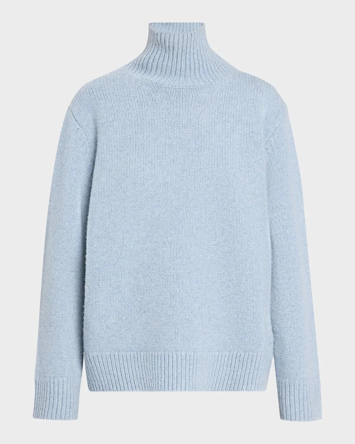 Oversized Wool Turtleneck Sweater - 1