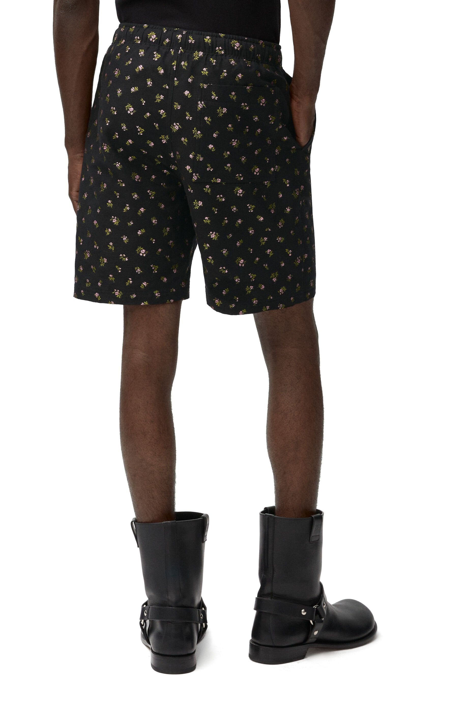 Shorts in cotton blend - 4