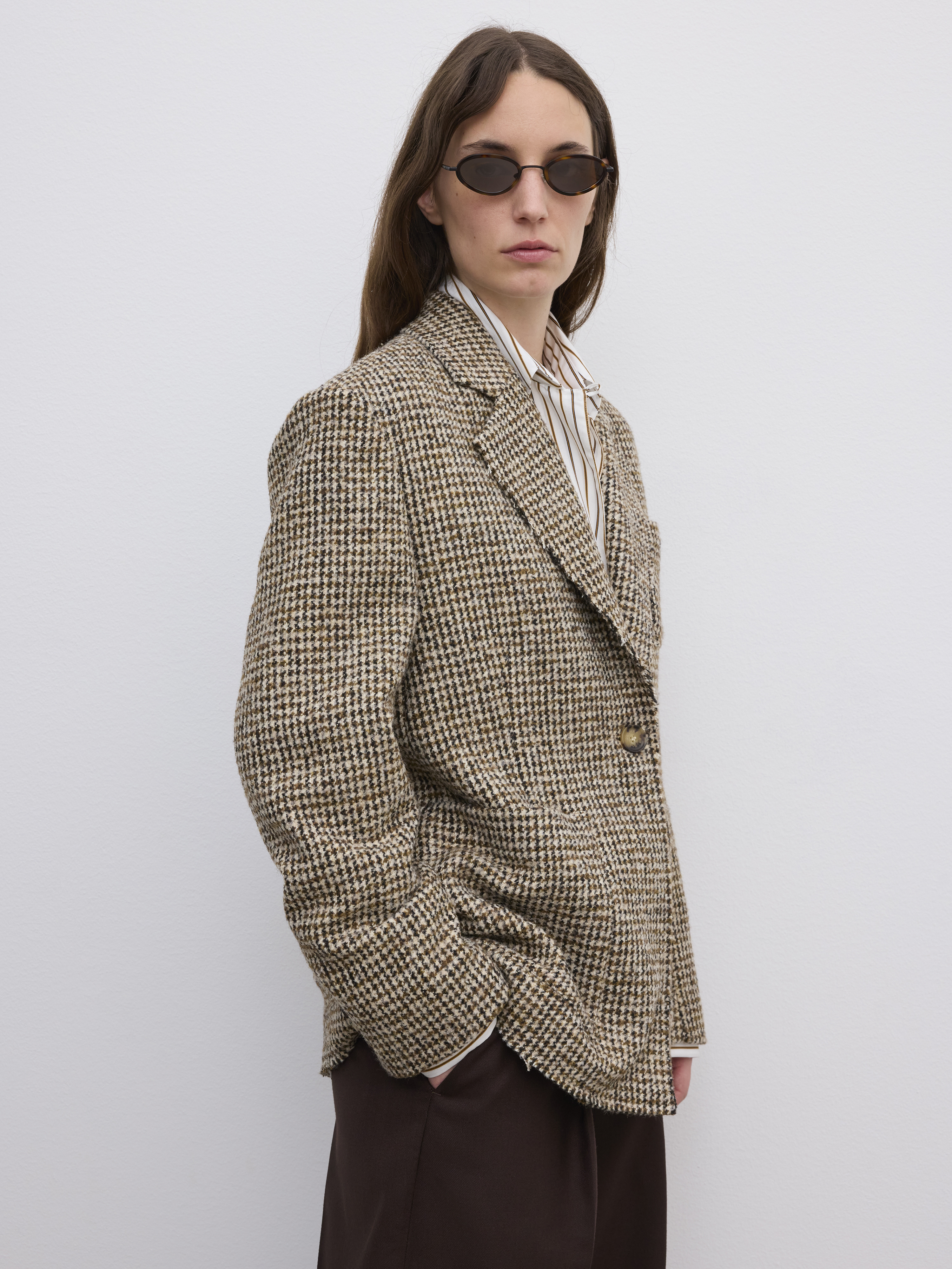 Houndstooth Blazer - 2